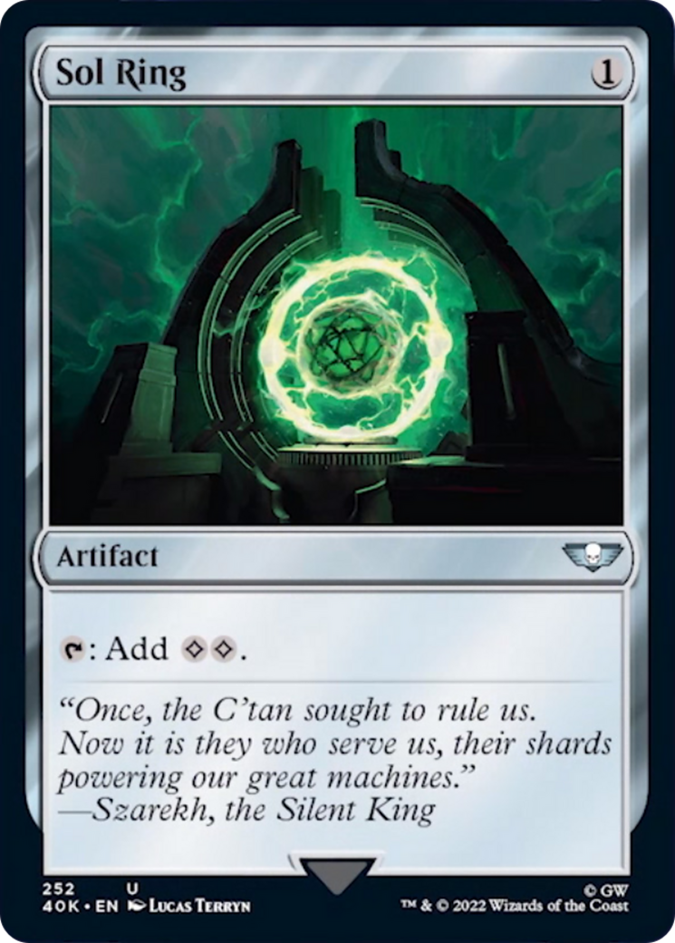 Sol Ring (252) [Universes Beyond: Warhammer 40,000] | Galactic Gamez