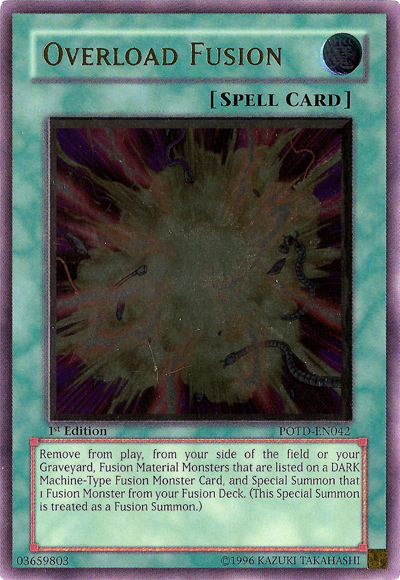 Overload Fusion (UTR) [POTD-EN042] Ultimate Rare | Galactic Gamez