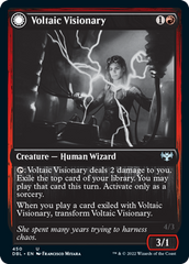 Voltaic Visionary // Volt-Charged Berserker [Innistrad: Double Feature] | Galactic Gamez