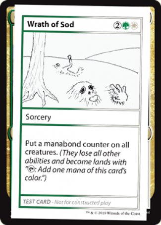Wrath of Sod (2021 Edition) [Mystery Booster Playtest Cards] | Galactic Gamez