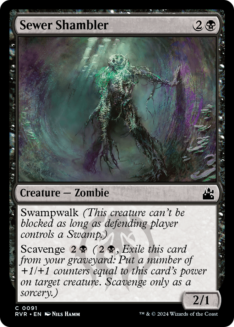 Sewer Shambler [Ravnica Remastered] | Galactic Gamez