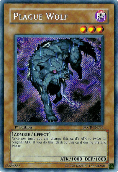 Plague Wolf [FOTB-EN065] Secret Rare | Galactic Gamez