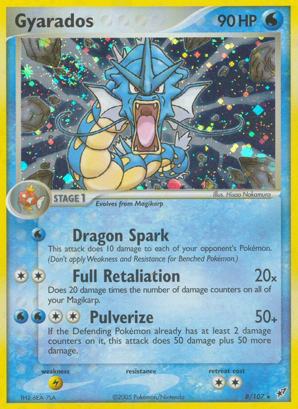 Gyarados (8/107) [EX: Deoxys] | Galactic Gamez