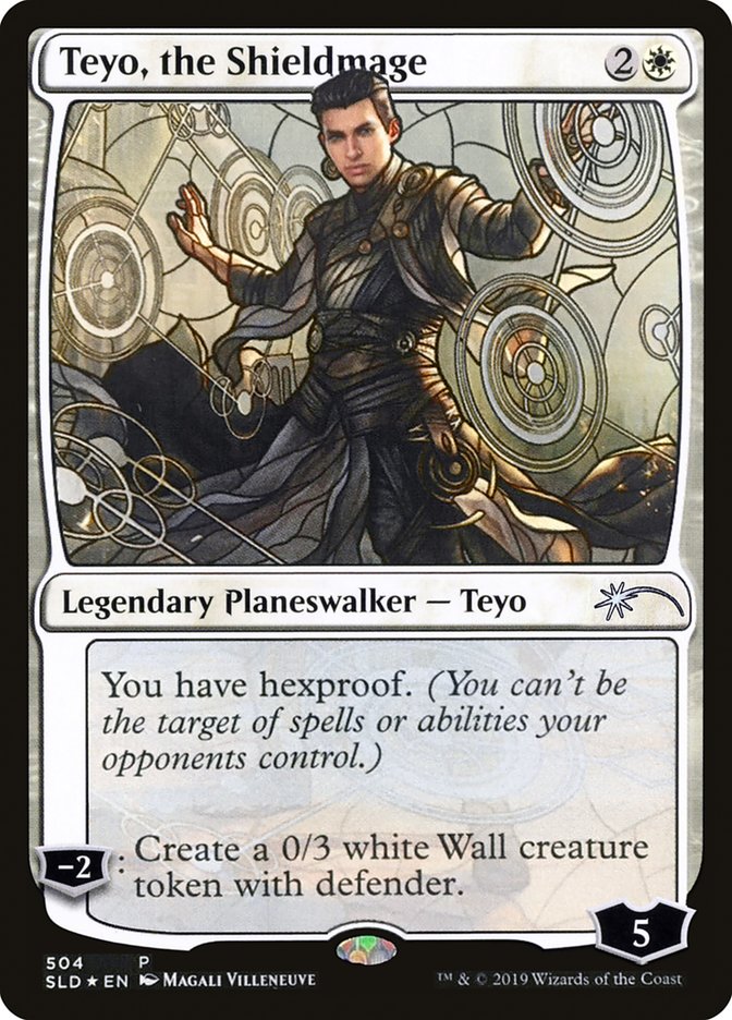 Teyo, the Shieldmage (Stained Glass) [Secret Lair Drop Promos] | Galactic Gamez