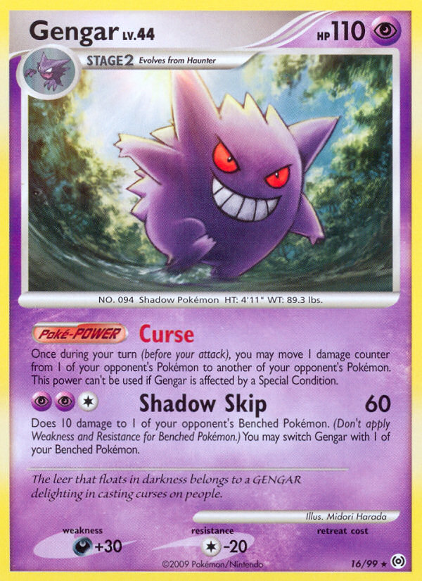 Gengar (16/99) [Platinum: Arceus] | Galactic Gamez