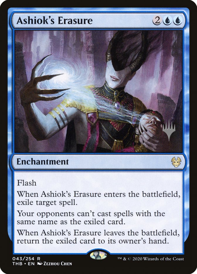 Ashiok's Erasure (Promo Pack) [Theros Beyond Death Promos] | Galactic Gamez