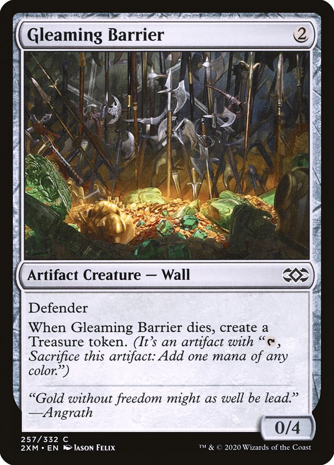 Gleaming Barrier [Double Masters] | Galactic Gamez