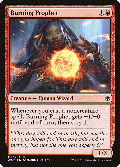 Burning Prophet [War of the Spark] | Galactic Gamez