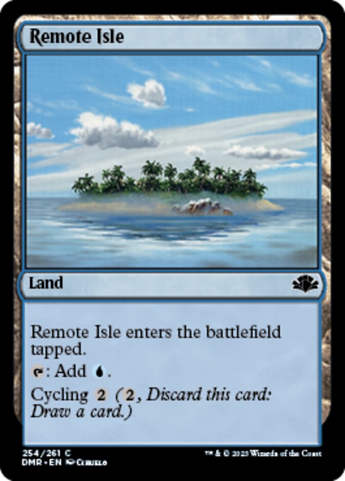 Remote Isle [Dominaria Remastered] | Galactic Gamez