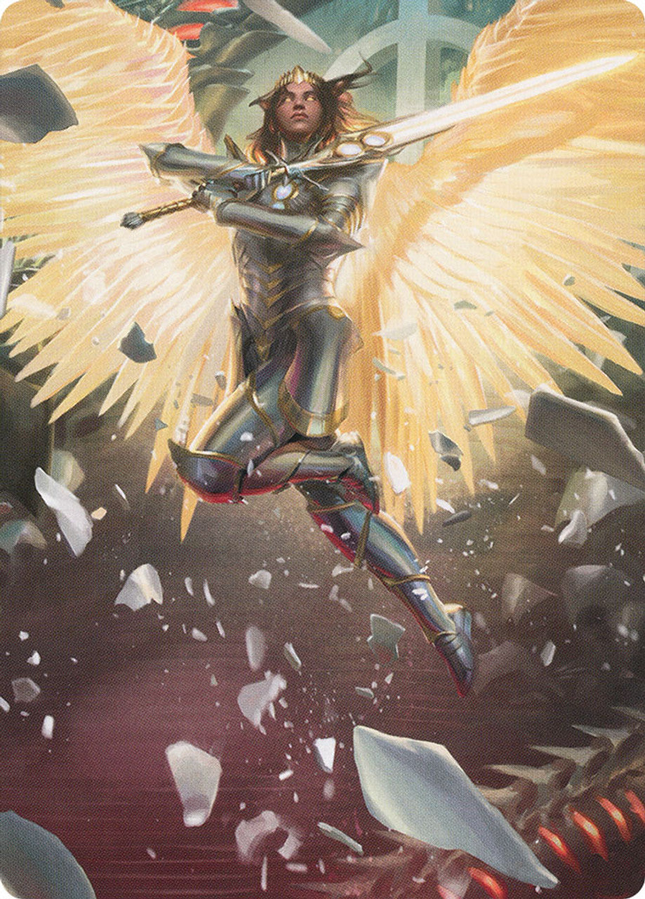 Archangel Elspeth Art Card [March of the Machine Art Series] | Galactic Gamez