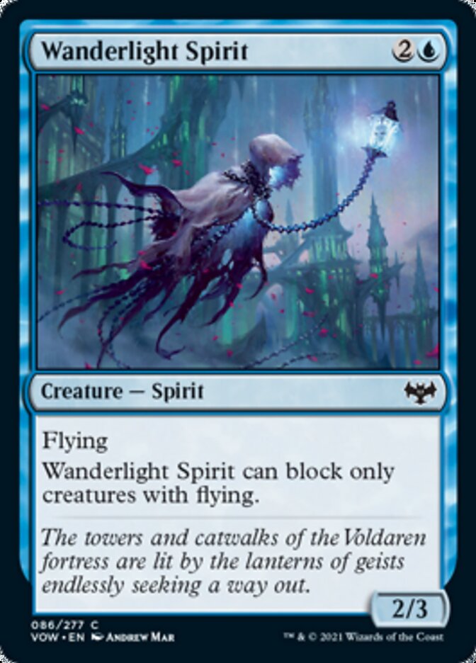 Wanderlight Spirit [Innistrad: Crimson Vow] | Galactic Gamez