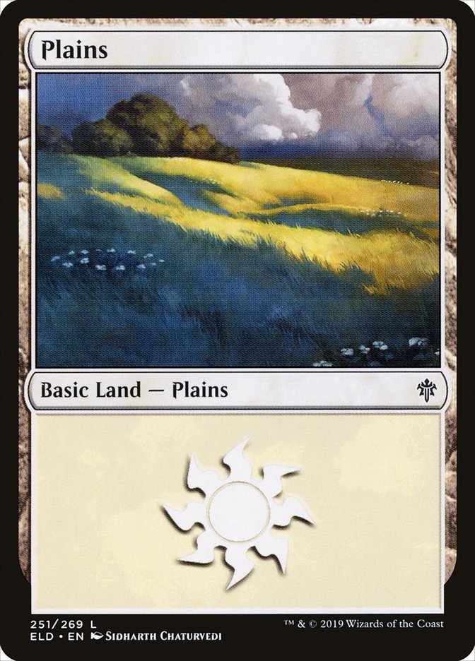 Plains (251) [Throne of Eldraine] | Galactic Gamez