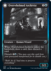 Overwhelmed Archivist // Archive Haunt [Innistrad: Double Feature] | Galactic Gamez