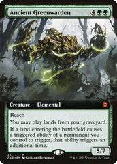 Ancient Greenwarden (Extended Art) [Zendikar Rising] | Galactic Gamez