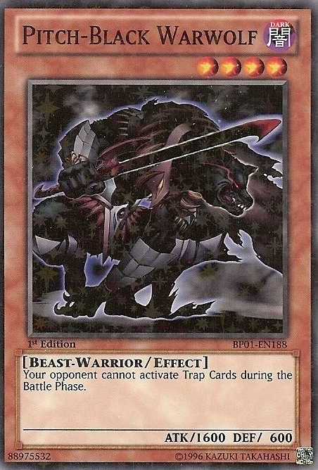 Pitch-Black Warwolf [BP01-EN188] Starfoil Rare | Galactic Gamez