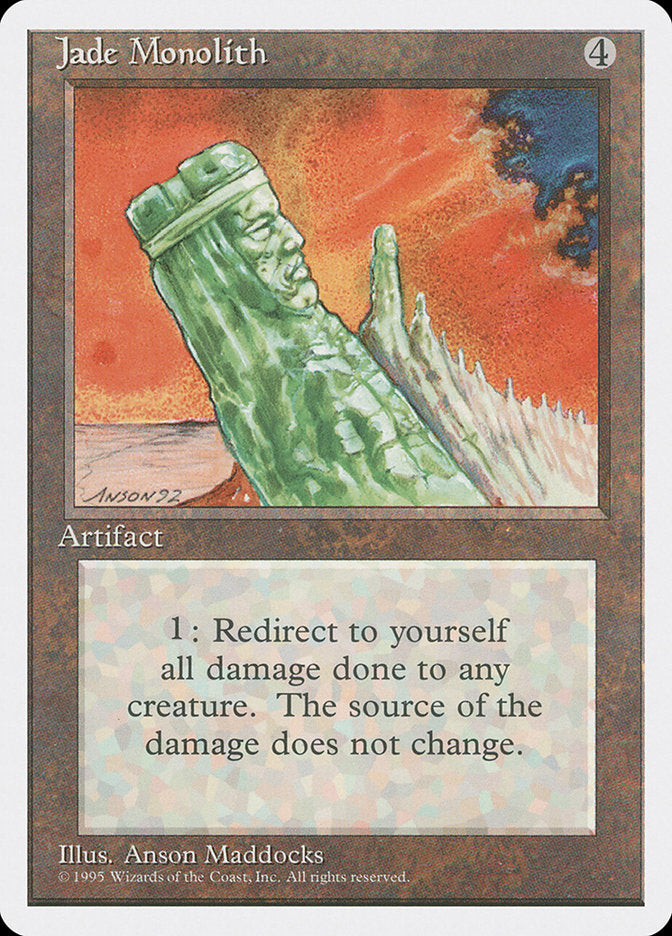 Jade Monolith [Fourth Edition] | Galactic Gamez