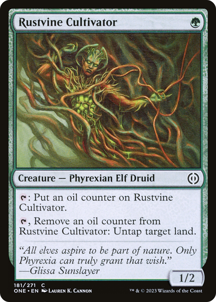 Rustvine Cultivator [Phyrexia: All Will Be One] | Galactic Gamez