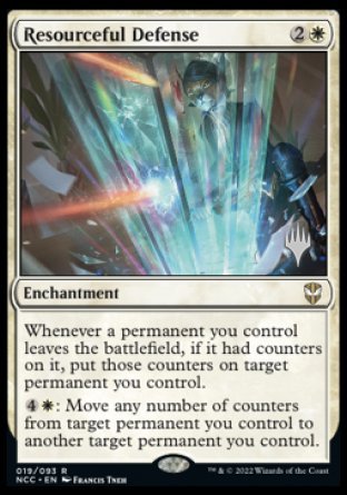 Resourceful Defense (Promo Pack) [Streets of New Capenna Commander Promos] | Galactic Gamez