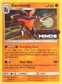 Garchomp (114/236) (Cosmos Holo) [Sun & Moon: Unified Minds] | Galactic Gamez