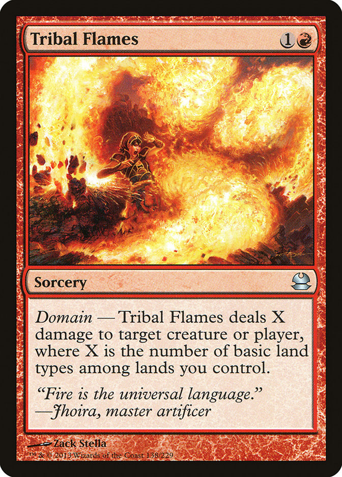 Tribal Flames [Modern Masters] | Galactic Gamez