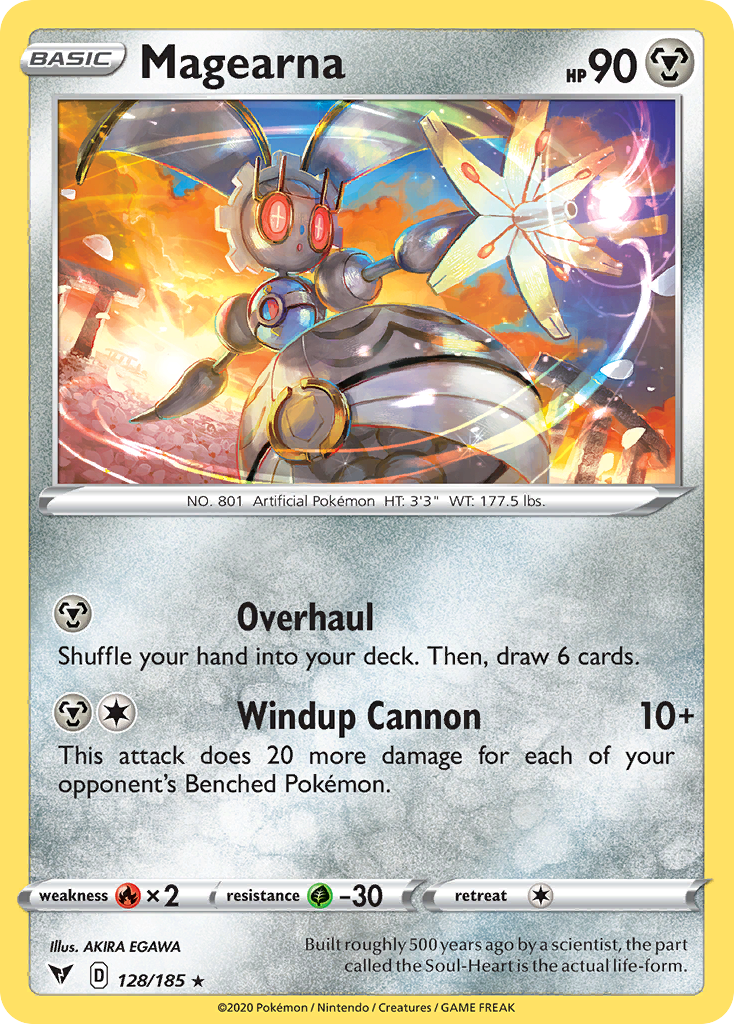 Magearna (128/185) (Theme Deck Exclusive) [Sword & Shield: Vivid Voltage] | Galactic Gamez