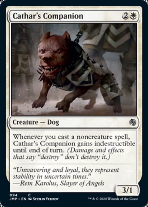 Cathar's Companion [Jumpstart] | Galactic Gamez