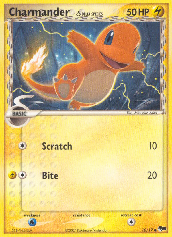 Charmander (10/17) (Delta Species) [POP Series 5] | Galactic Gamez