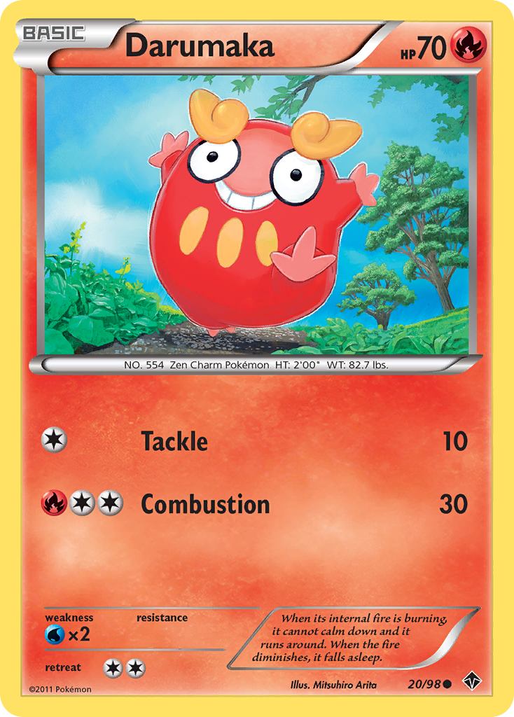 Darumaka (20/98) [Black & White: Emerging Powers] | Galactic Gamez