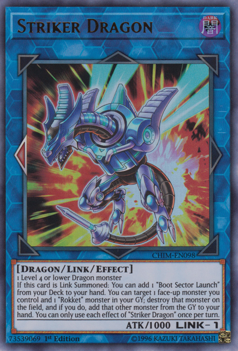 Striker Dragon [CHIM-EN098] Ultra Rare | Galactic Gamez