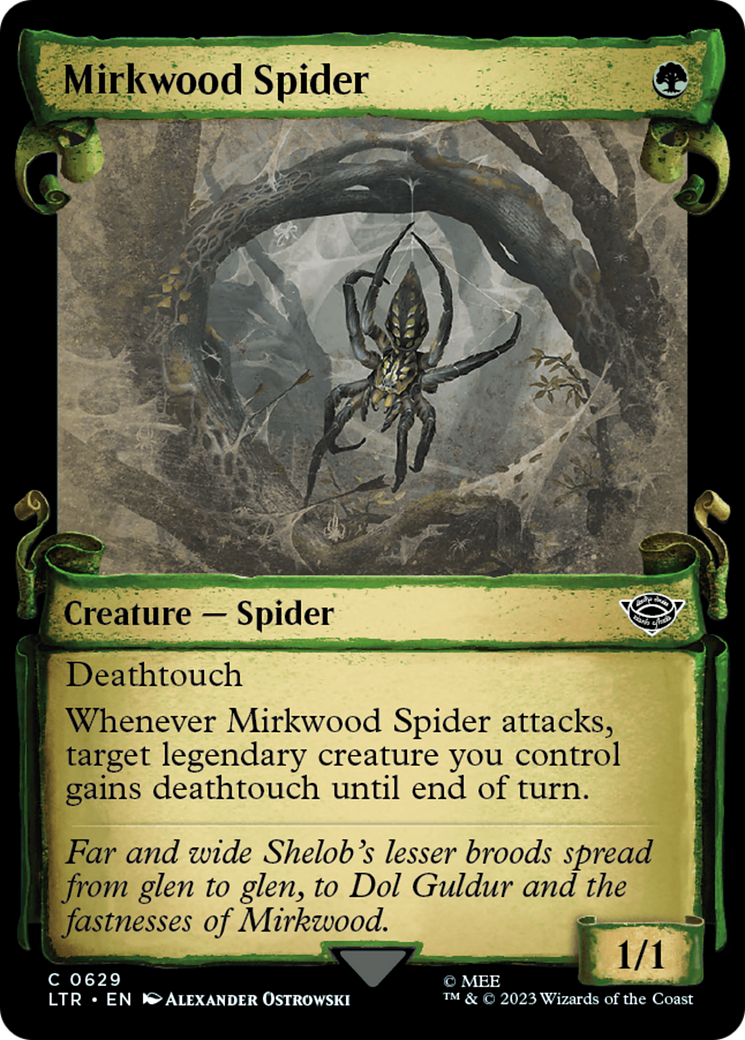 Mirkwood Spider [The Lord of the Rings: Tales of Middle-Earth Showcase Scrolls] | Galactic Gamez