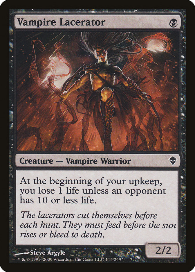 Vampire Lacerator [Zendikar] | Galactic Gamez