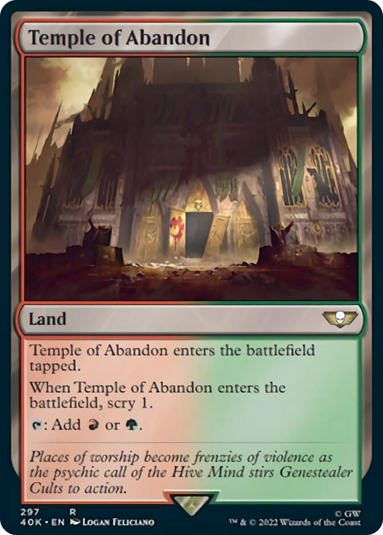 Temple of Abandon [Universes Beyond: Warhammer 40,000] | Galactic Gamez