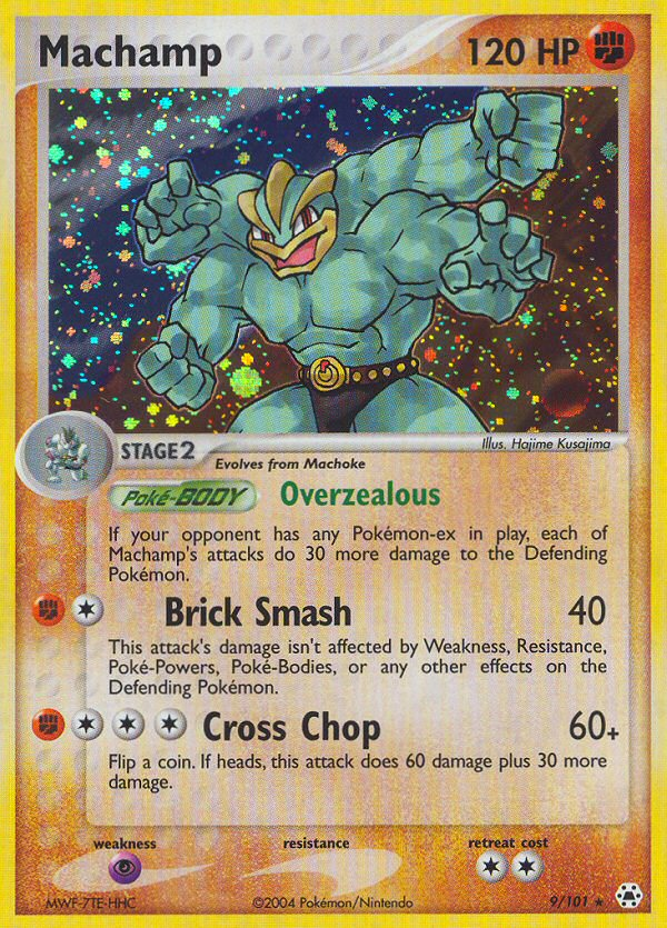 Machamp (9/101) [EX: Hidden Legends] | Galactic Gamez