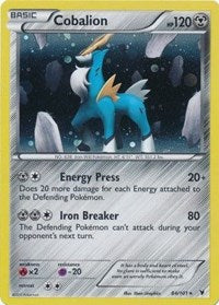 Cobalion (84/101) (Cosmos Holo) (Blister Exclusive) [Black & White: Noble Victories] | Galactic Gamez