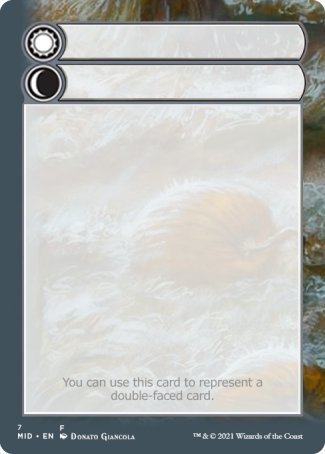 Helper Card (7/9) [Innistrad: Midnight Hunt Tokens] | Galactic Gamez