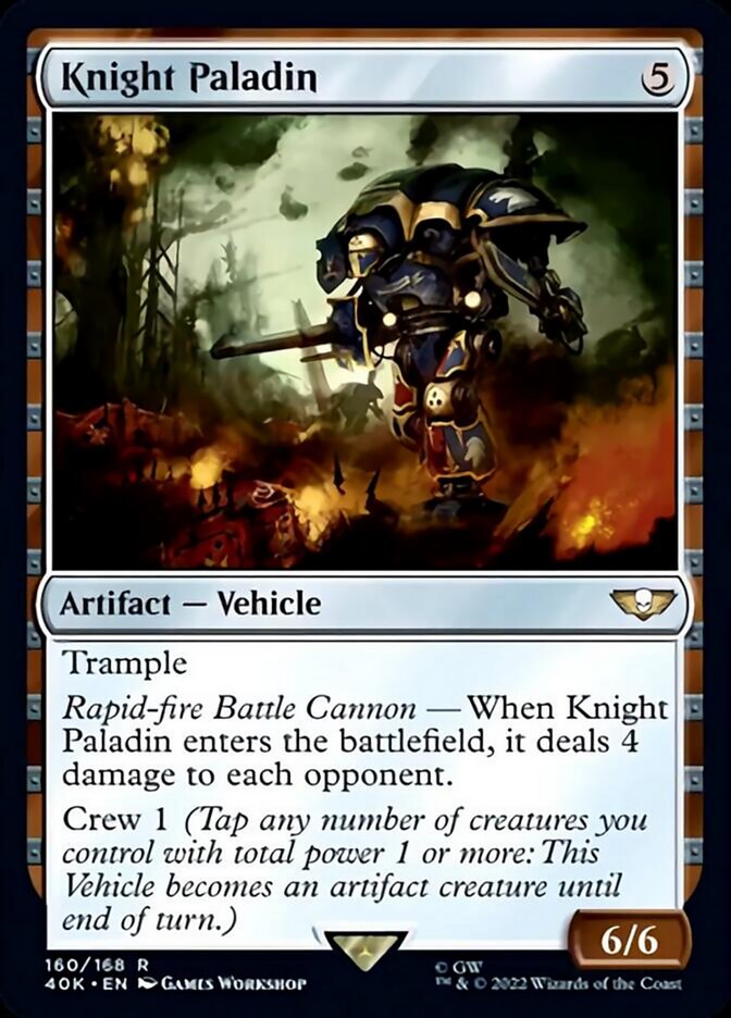 Knight Paladin [Universes Beyond: Warhammer 40,000] | Galactic Gamez