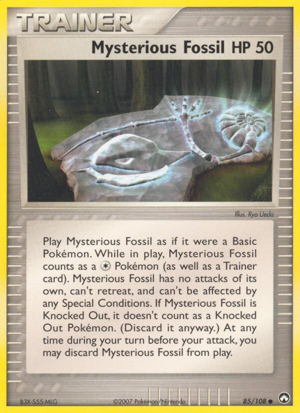 Mysterious Fossil (85/108) [EX: Power Keepers] | Galactic Gamez