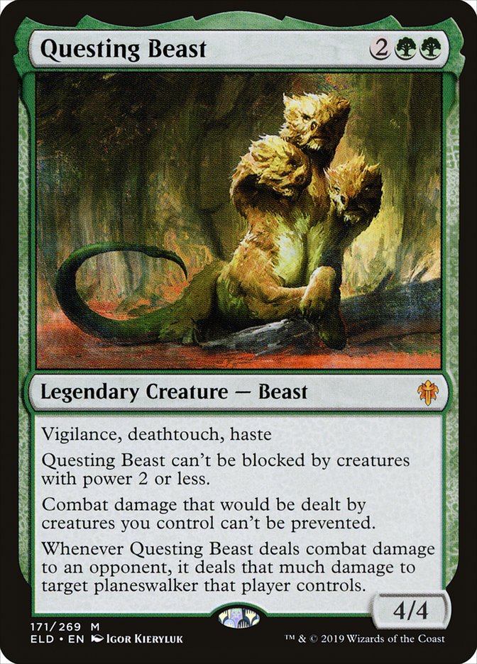 Questing Beast [Throne of Eldraine] | Galactic Gamez