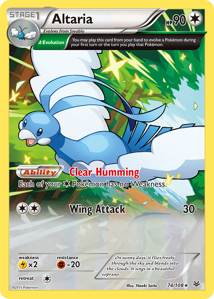 Altaria (74/108) [XY: Roaring Skies] | Galactic Gamez