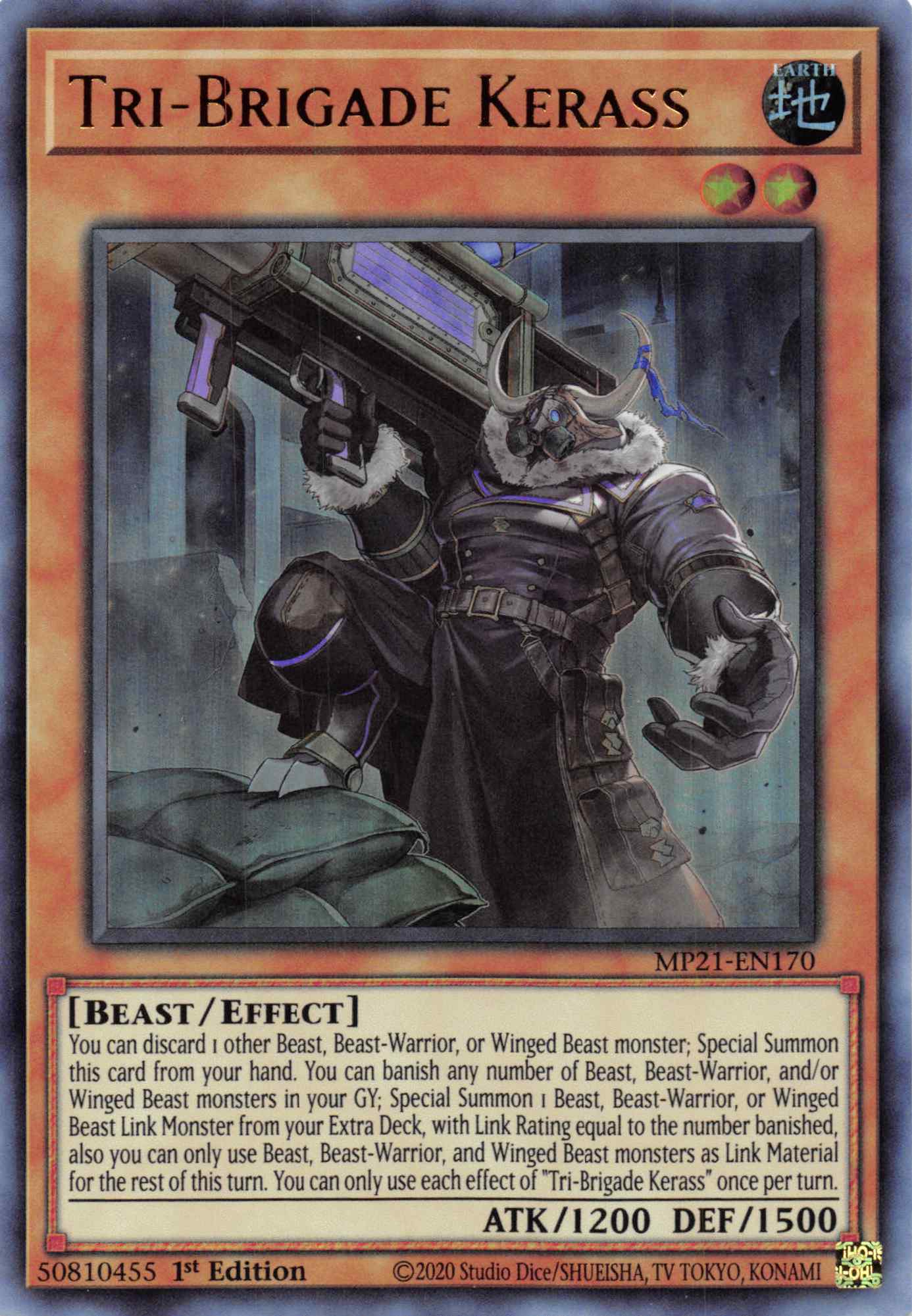 Tri-Brigade Kerass [MP21-EN170] Ultra Rare | Galactic Gamez