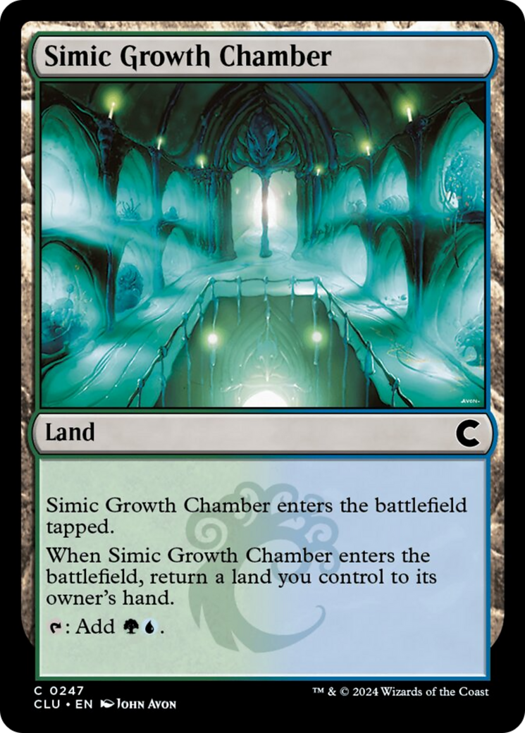 Simic Growth Chamber [Ravnica: Clue Edition] | Galactic Gamez