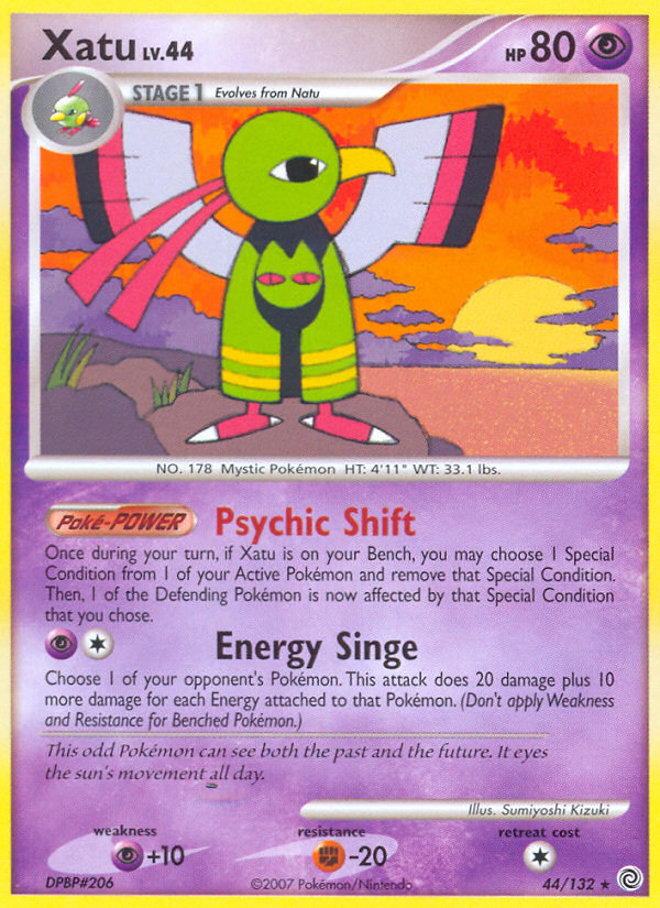 Xatu (44/132) [Diamond & Pearl: Secret Wonders] | Galactic Gamez