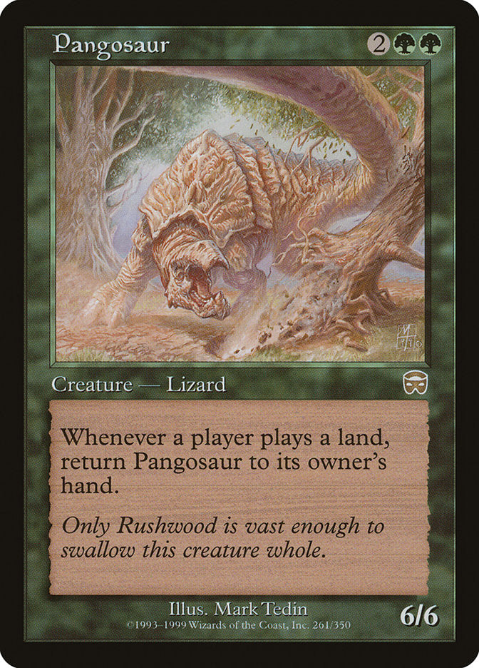 Pangosaur [Mercadian Masques] | Galactic Gamez