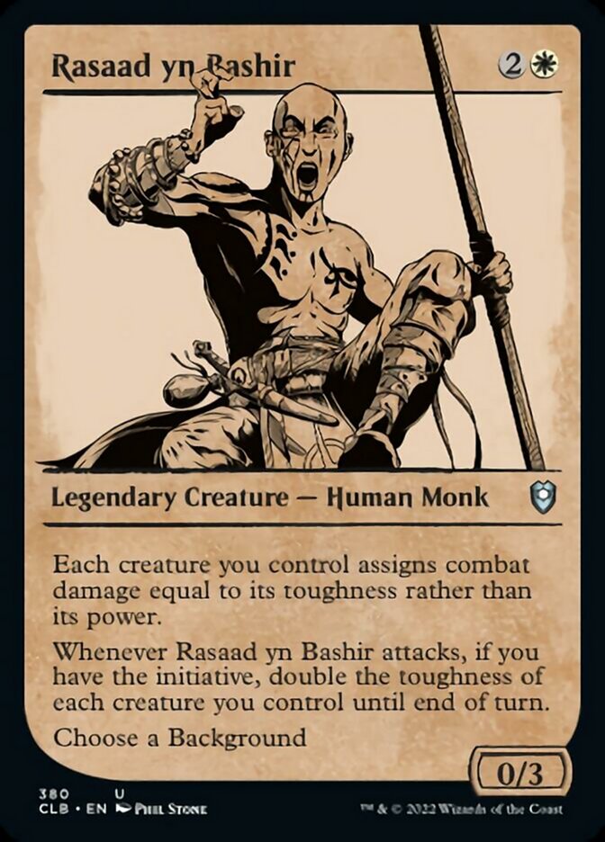 Rasaad yn Bashir (Showcase) [Commander Legends: Battle for Baldur's Gate] | Galactic Gamez