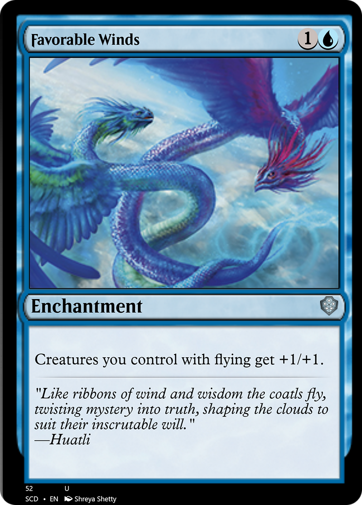 Favorable Winds [Starter Commander Decks] | Galactic Gamez