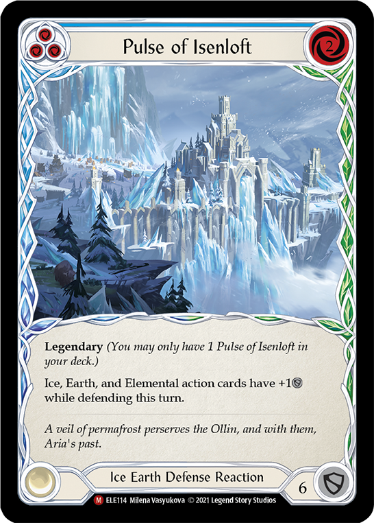 Pulse of Isenloft [ELE114] (Tales of Aria)  1st Edition Cold Foil | Galactic Gamez