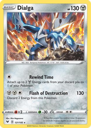 Dialga (121/185) (Theme Deck Exclusive) [Sword & Shield: Vivid Voltage] | Galactic Gamez