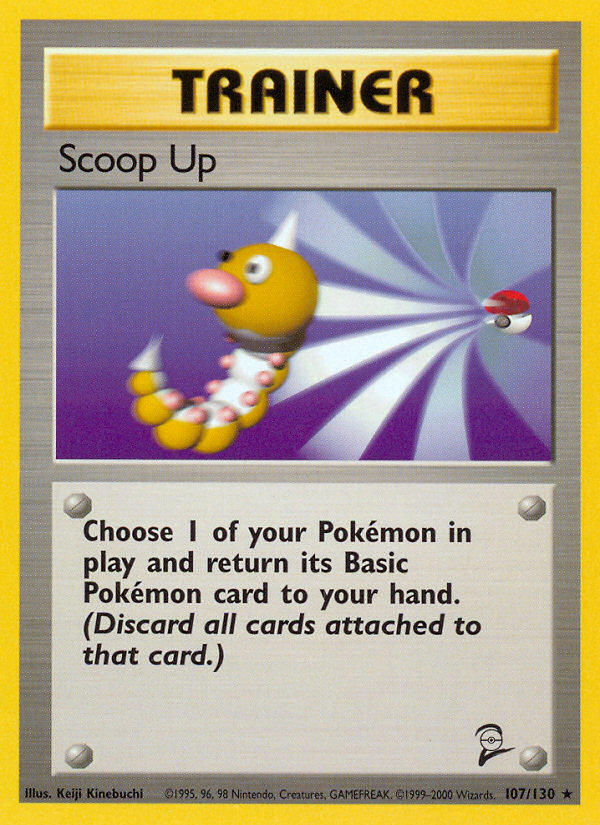 Scoop Up (107/130) [Base Set 2] | Galactic Gamez