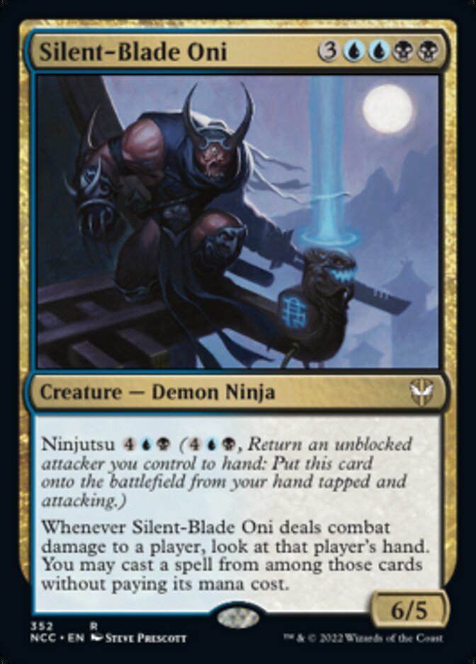 Silent-Blade Oni [Streets of New Capenna Commander] | Galactic Gamez