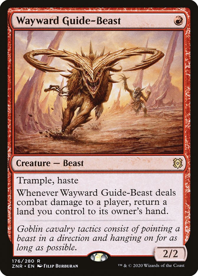 Wayward Guide-Beast [Zendikar Rising] | Galactic Gamez